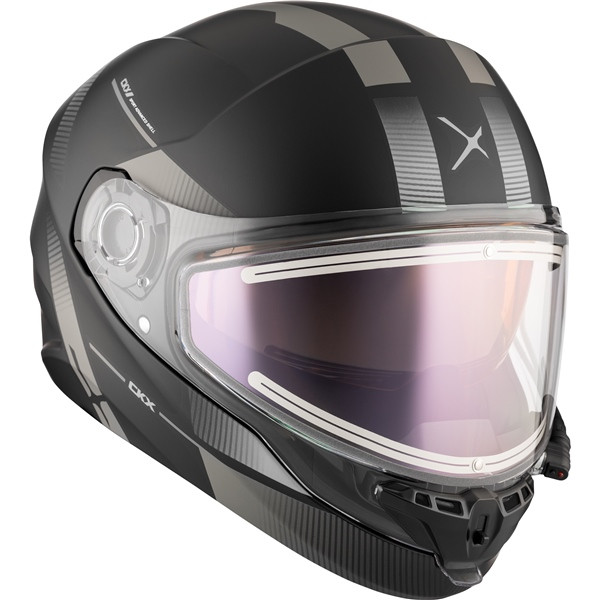 CKX Contact Edge Silver Electric Helmet