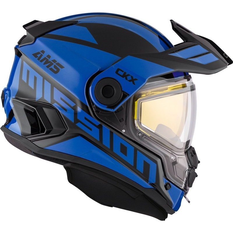 CKX Mission Space Blue Dual Lens Helmet