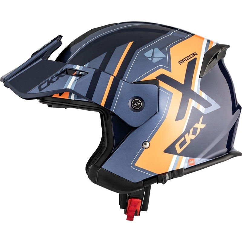 CKX Razor-X Tropic Orange Helmet