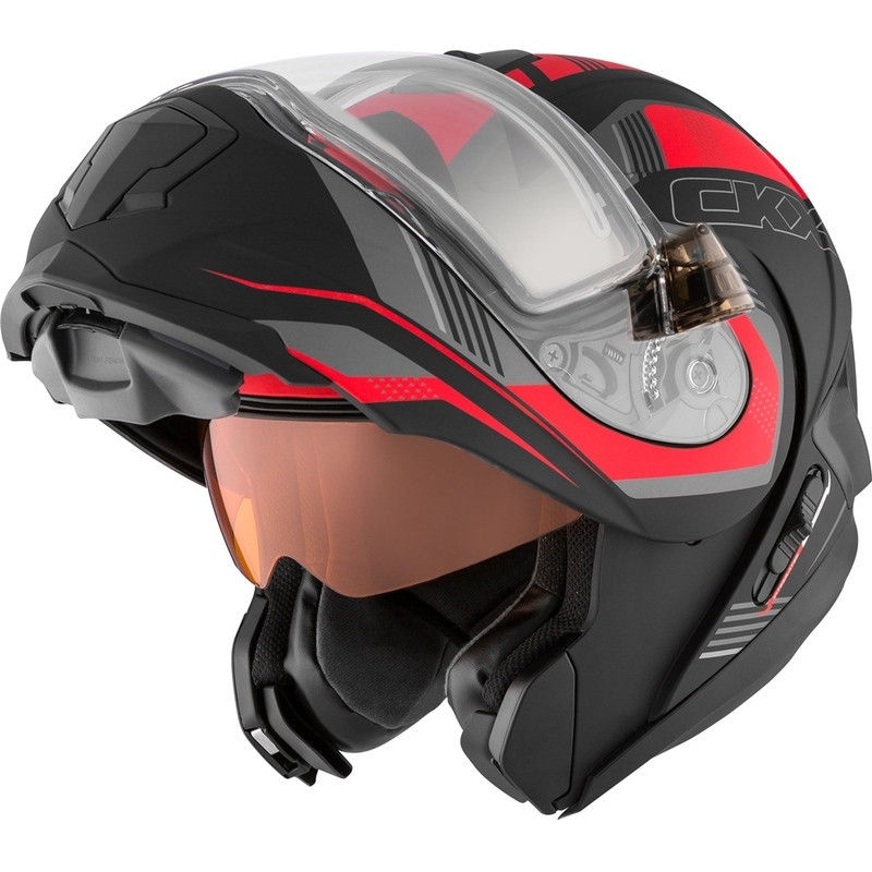 CKX Tranz 1.5 AMS Omeg Matte Red Electric Helmet