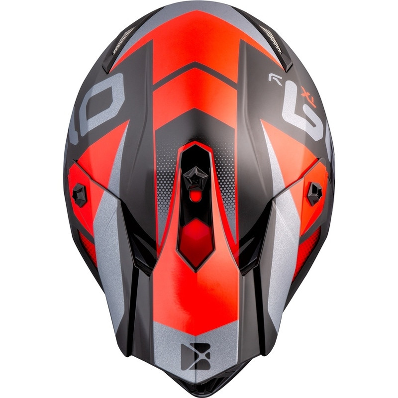 CKX TX019Y Force Red Youth Helmet