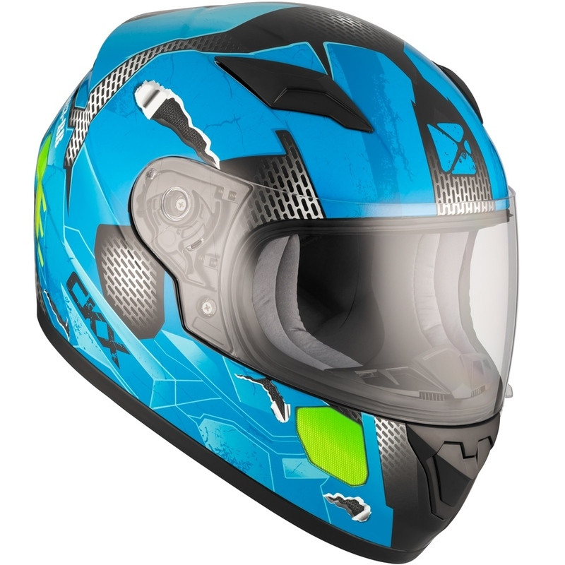 CKX RR519Y Cosmoos Blue Youth Helmet