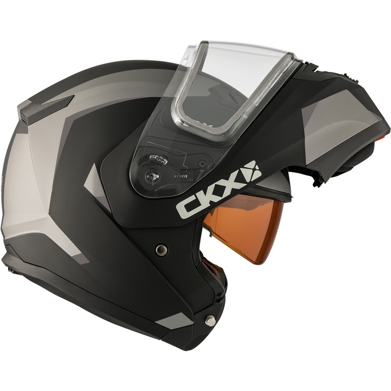 CKX Control Gray Dual Lens Helmet