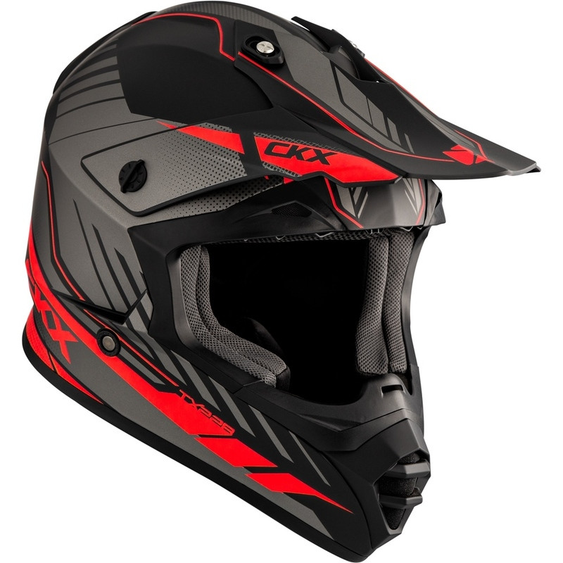 CKX TX228 Fuel Matte Red Helmet