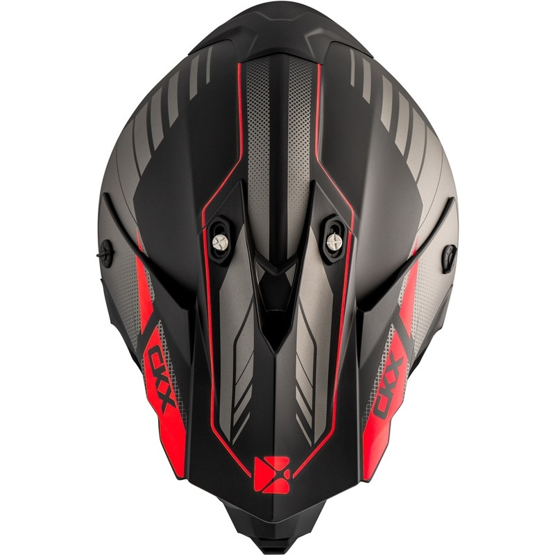 CKX TX228 Fuel Matte Red Helmet