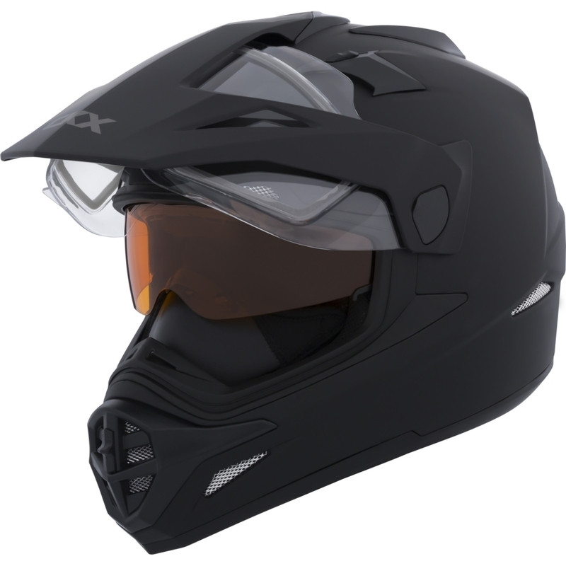 CKX Quest RSV Matte Black Dual Lens Helmet