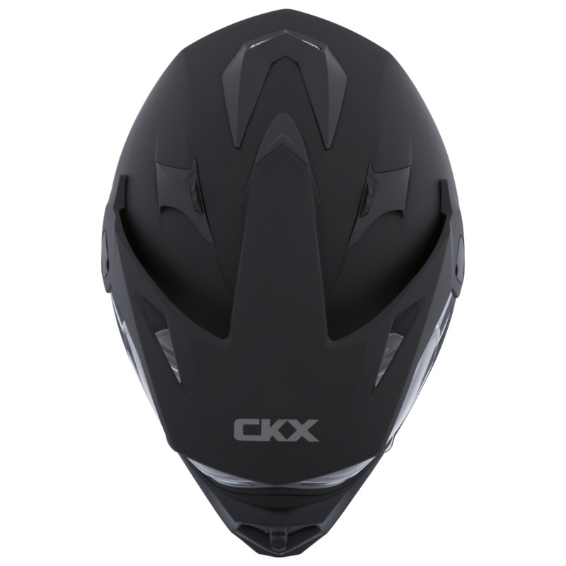 CKX Quest RSV Matte Black Dual Lens Helmet