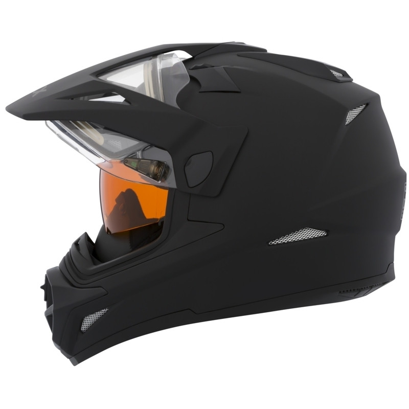 CKX Quest RSV Matte Black Electric Helmet