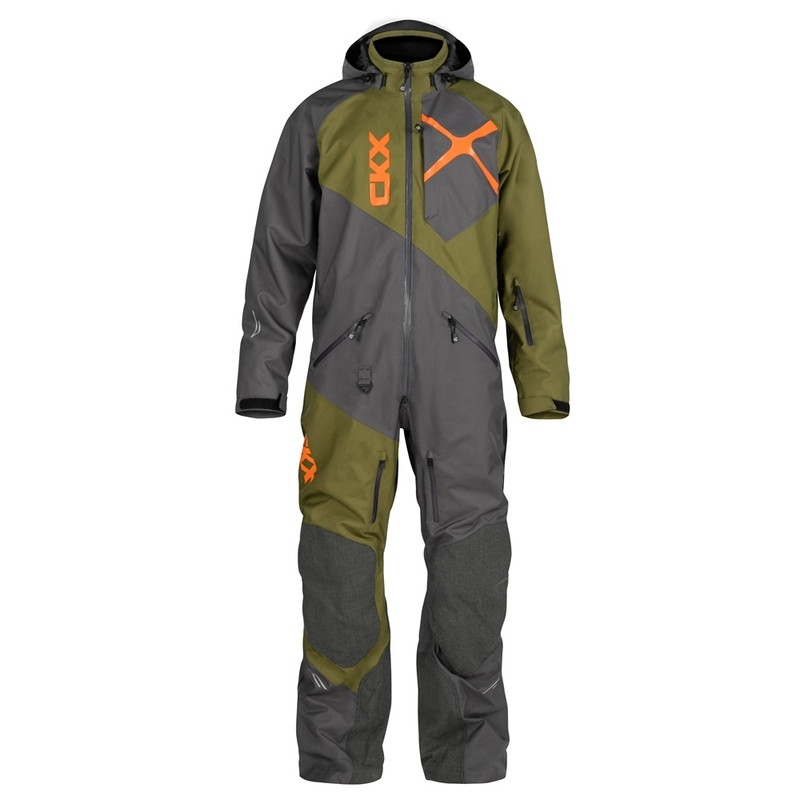 CKX Elevation Zero Charcoal Green Orange One-Piece Suit