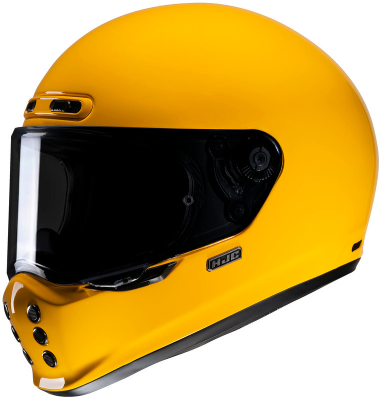 HJC V10 Deep Yellow Helmet - Speed Addicts