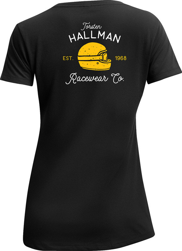 Thor Women's Hallman Garage Black T-Shirt