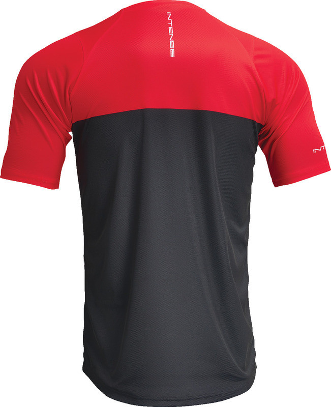 Thor Intense Assist Censis Short-Sleeve Red Black Jersey
