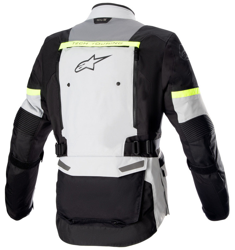 Alpinestars Bogota Pro Drystar Gray Yellow Jacket