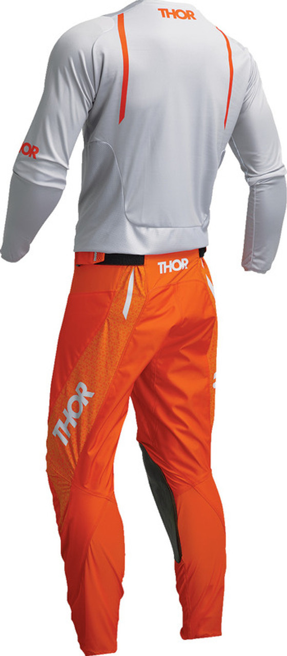 Thor Pulse Mono Gray Orange Jersey - Speed Addicts