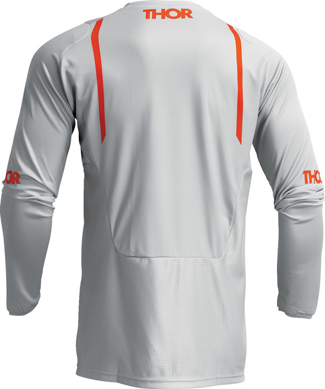 Thor Pulse Mono Gray Orange Jersey - Speed Addicts