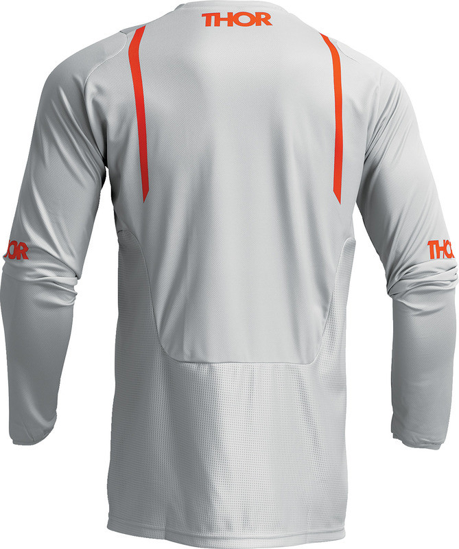 Thor Pulse Mono Gray Orange Jersey