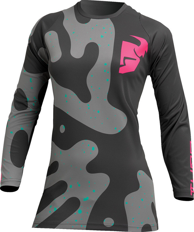 Thor Women's Sector Disguise Gray Pink Jersey