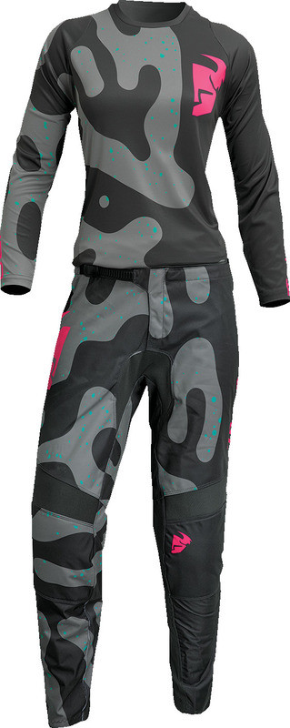 Thor Women's Sector Disguise Gray Pink Jersey