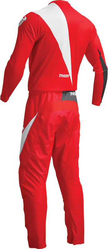 Thor Sector Edge Red White Jersey