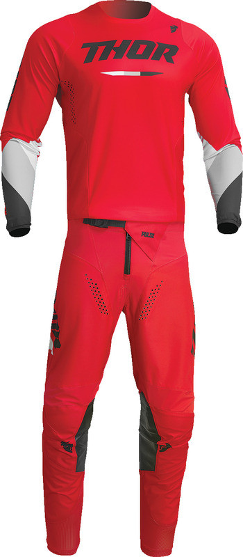 Thor Youth Pulse Tactic Red Jersey