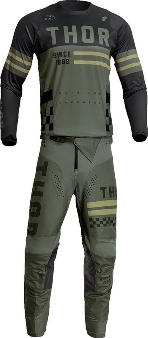 Thor Pulse Combat Army Jersey - Speed Addicts