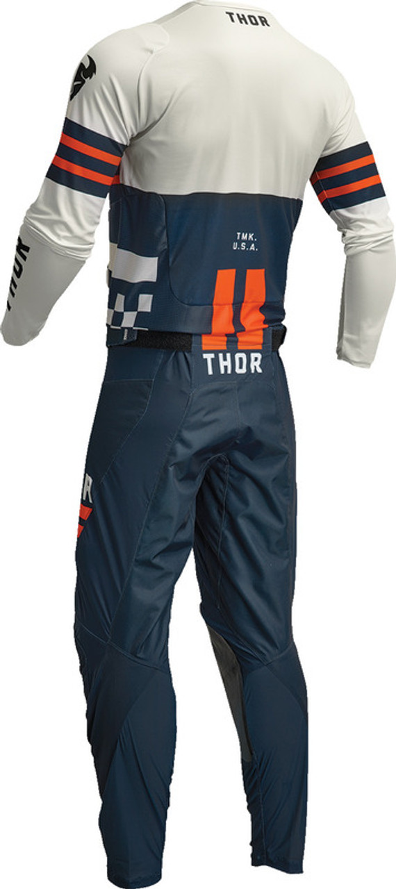 Thor Pulse Combat Midnight White Jersey - Speed Addicts