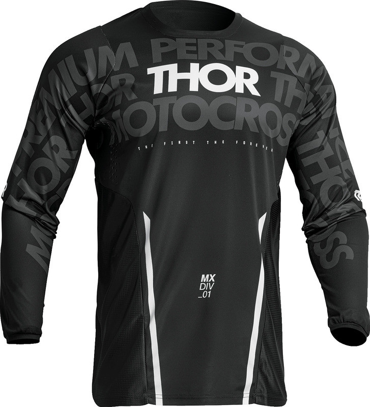 Thor Pulse Mono Black White Jersey