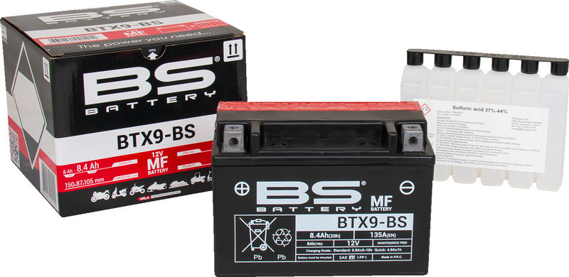 BS Battery BTX9-BS Battery