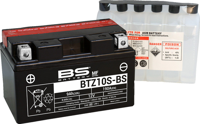 BS Battery BTZ10S-BS Battery