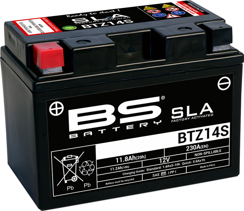 BS Battery BTZ14S Battery