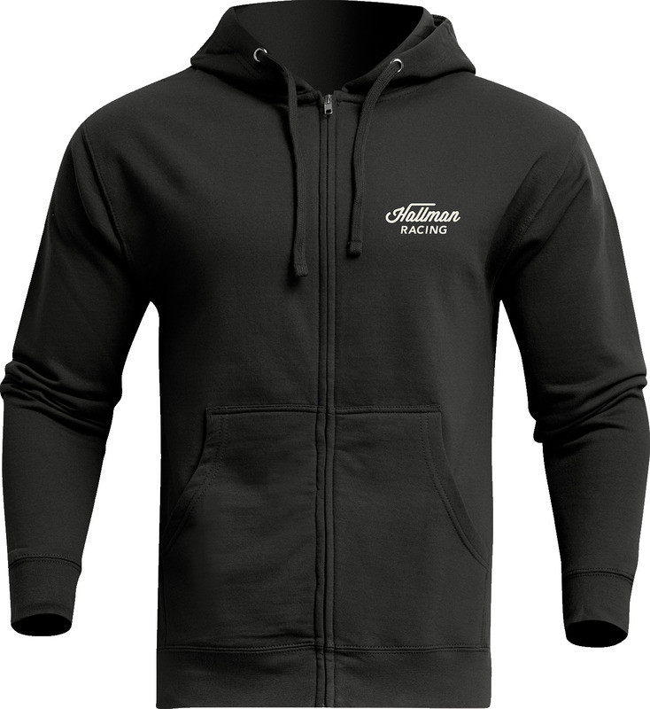 Thor Hallman Heritage Zip-Up Black Sweatshirt
