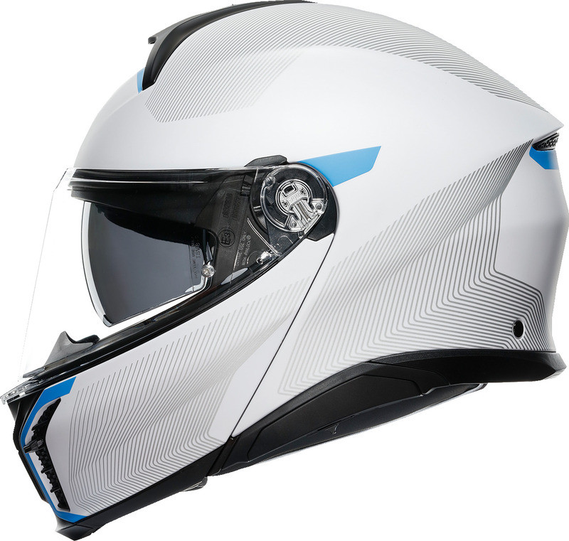 AGV Tourmodular Frequency Gray Blue Helmet