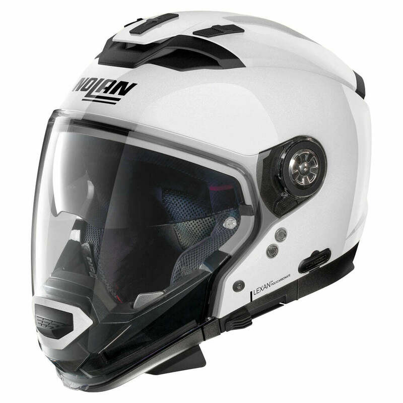 Nolan N70-2 GT Metal White Helmet