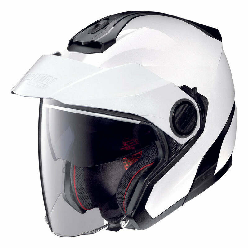Nolan N40-5 Metal White Helmet