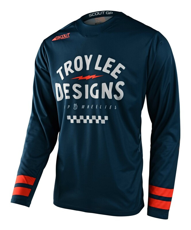 Troy Lee Designs Scout Gp Ride On Slate Blue Jersey
