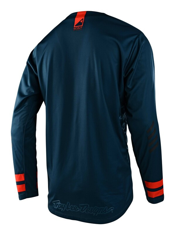 Troy Lee Designs Scout Gp Ride On Slate Blue Jersey