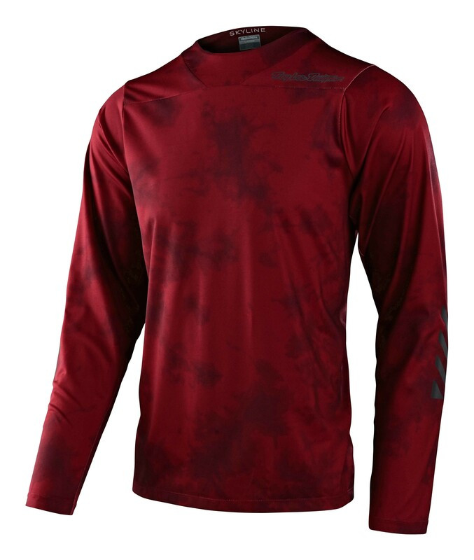 Troy Lee Designs Skyline Chill Tie Dye Wine Jersey