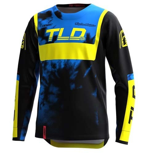 Troy Lee Designs Youth Gp Astro Black Yellow Jersey - Speed Addicts