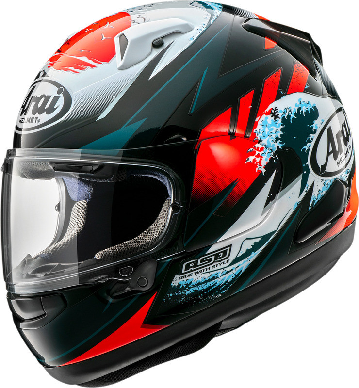 Arai Quantum-X - Snell 2020 Wave Helmet - Speed Addicts