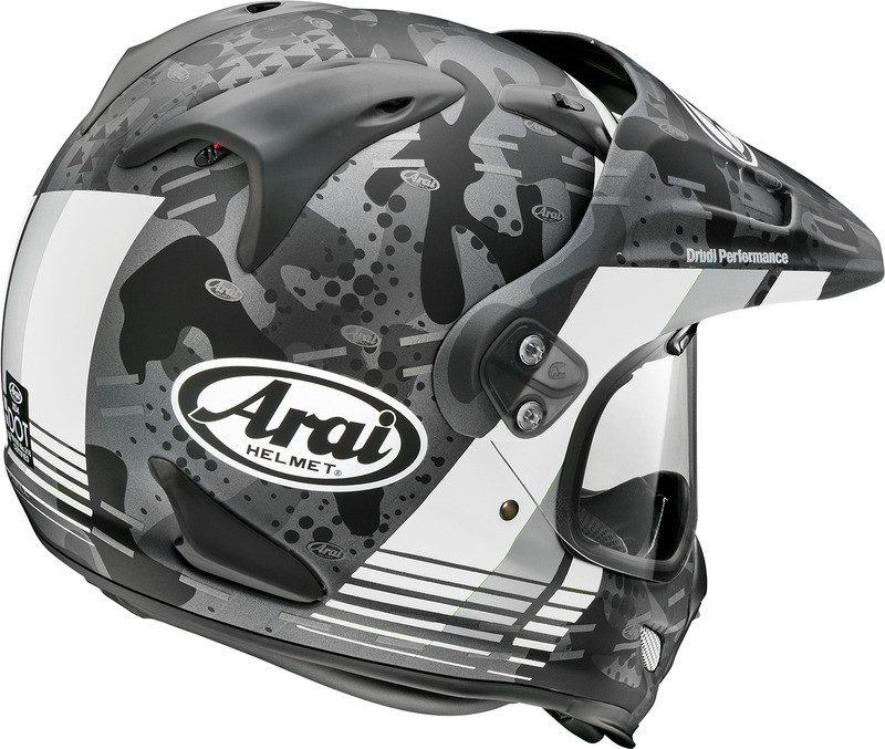 Arai XD-4 Cover White Frost Helmet