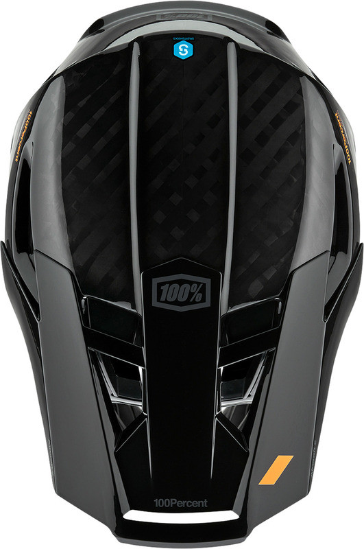 100% Aircraft 2 Black Helmet