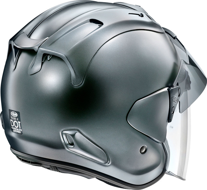 Arai Ram-X - Snell 2020 Gun Metallic Frost Helmet