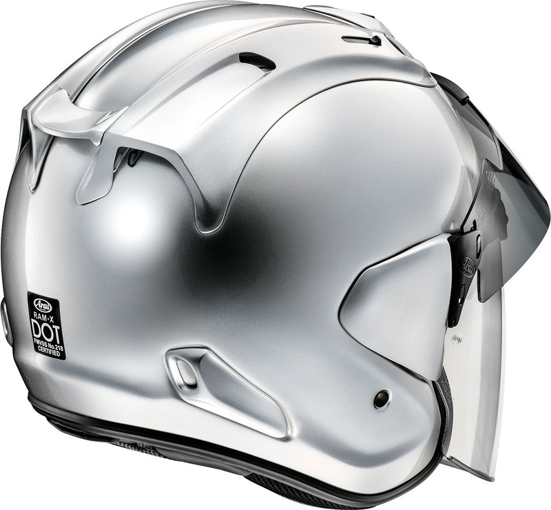 Arai Ram-X - Snell 2020 Aluminum Silver Helmet