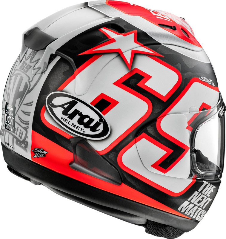 Arai Corsair-X - Snell 2020 Nicky Reset Frost Helmet