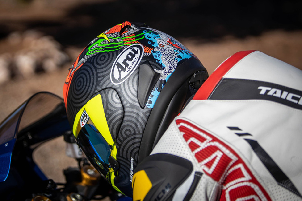 Arai Corsair-X - Snell 2020 Tatsuki Frost Helmet