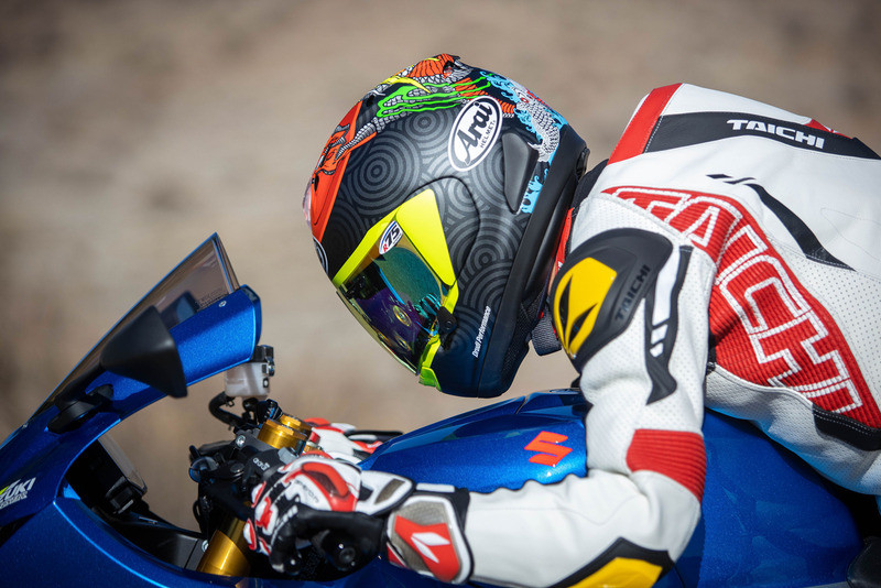 Arai Corsair-X - Snell 2020 Tatsuki Frost Helmet