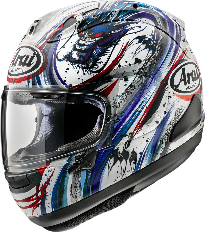 Arai Corsair-X - Snell 2020 Kiyonari Triko Frost Helmet - Speed