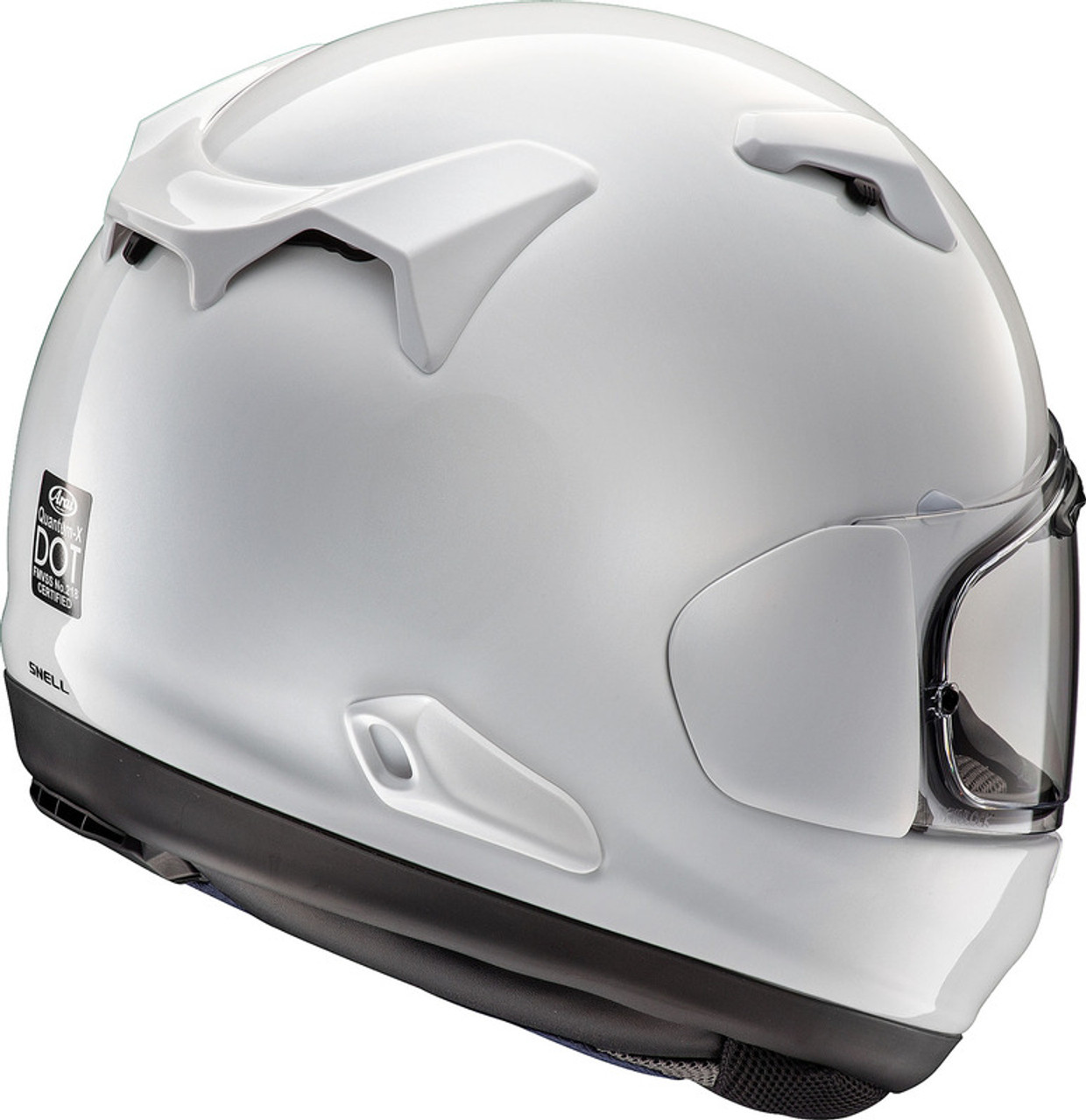 Arai Quantum-X - Snell 2020 White Helmet