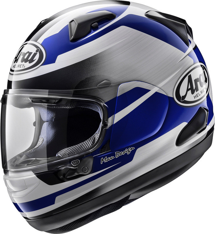 Arai Quantum-X - Snell 2020 Steel Blue Helmet