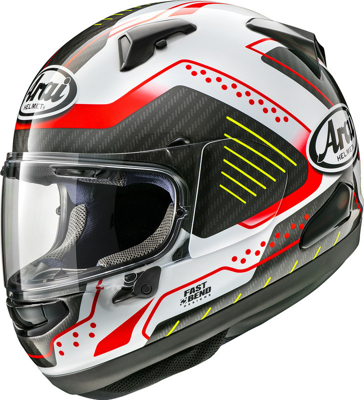 Arai Quantum-X - Snell 2020 Drone Red Helmet
